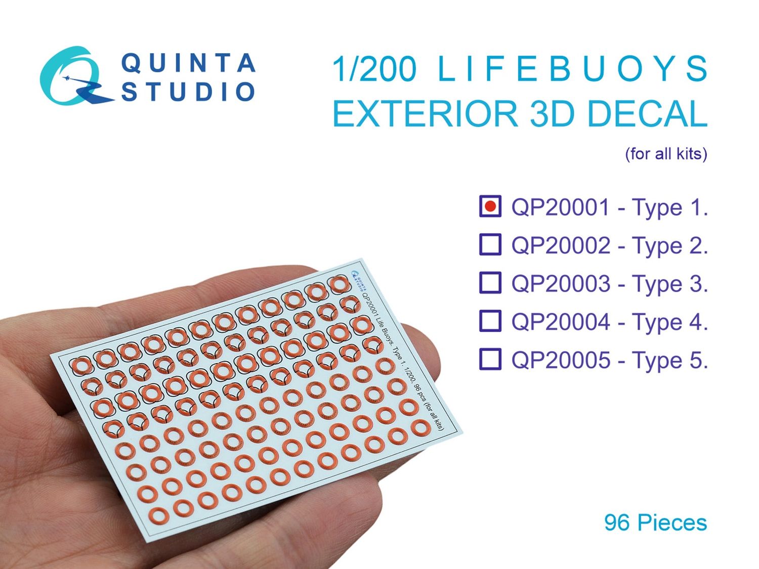 QP20001 - Life Buoys. Type 1 - 1:200