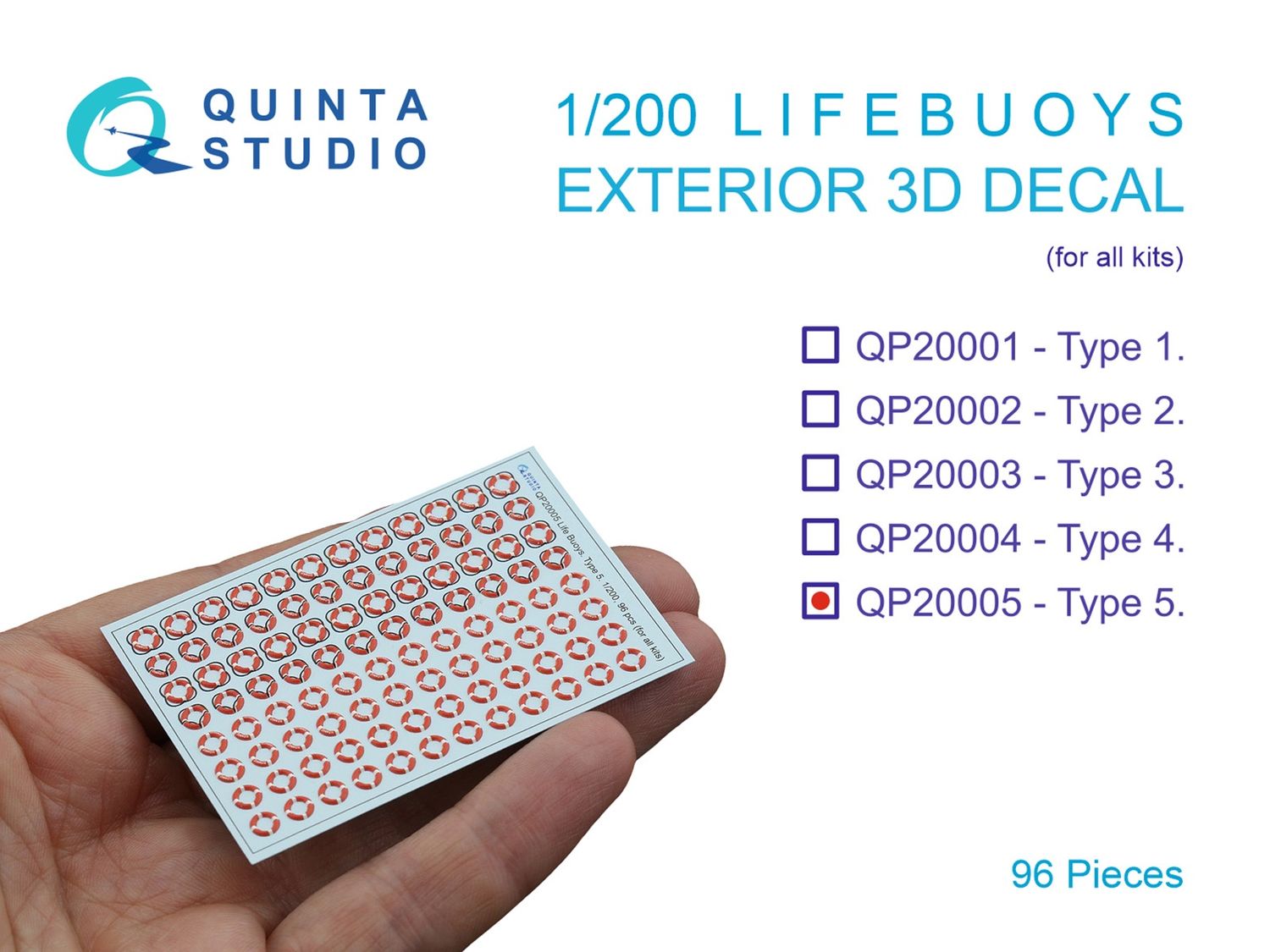 QP20005 - Life Buoys. Type 5 - 1:200