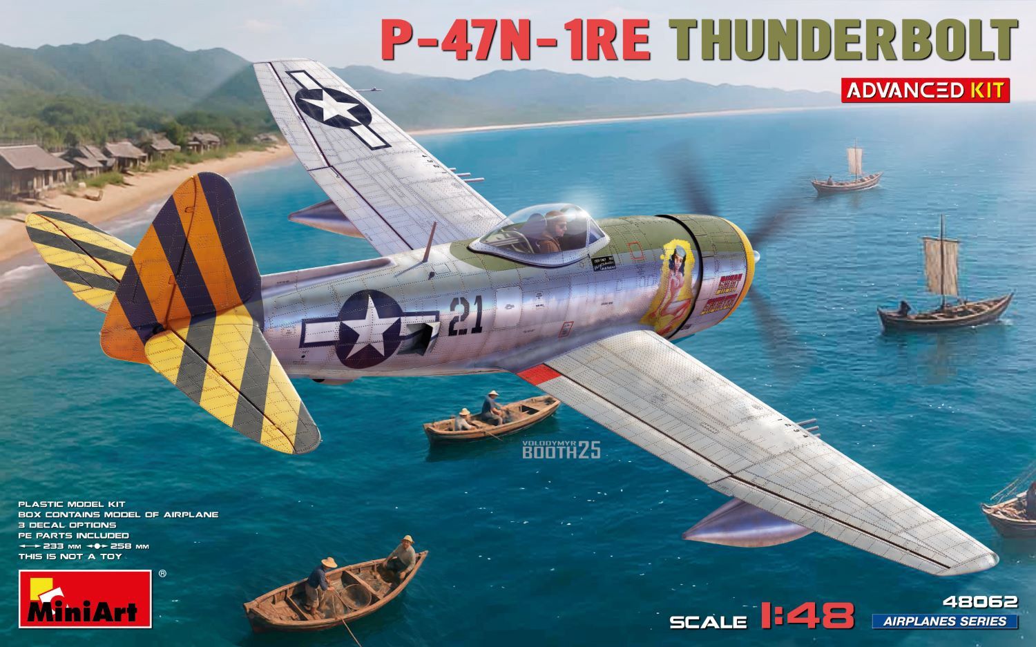 48062 - P-47N-1RE Thunderbolt - Advanced Kit - 1:48
