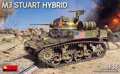 35446 - M3 Stuart Hybrid - 1:35