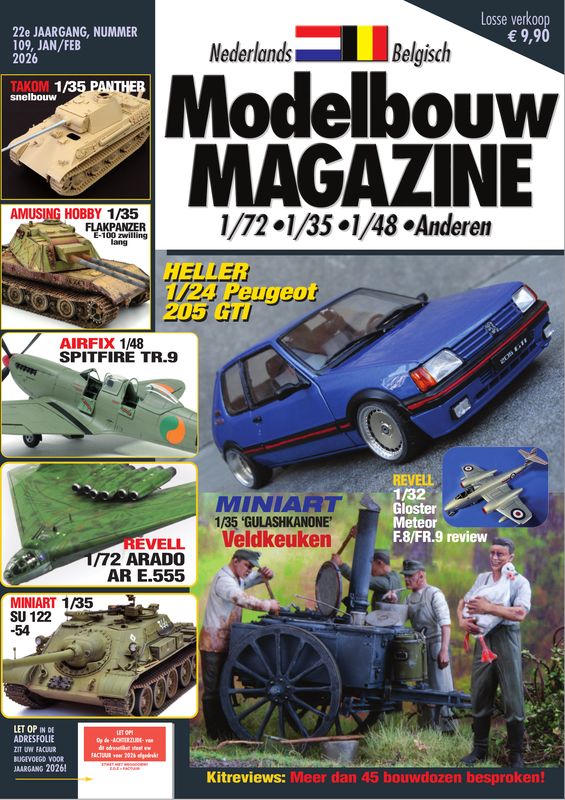 Modelbouw Magazine - nr. 109 - jan/feb '26