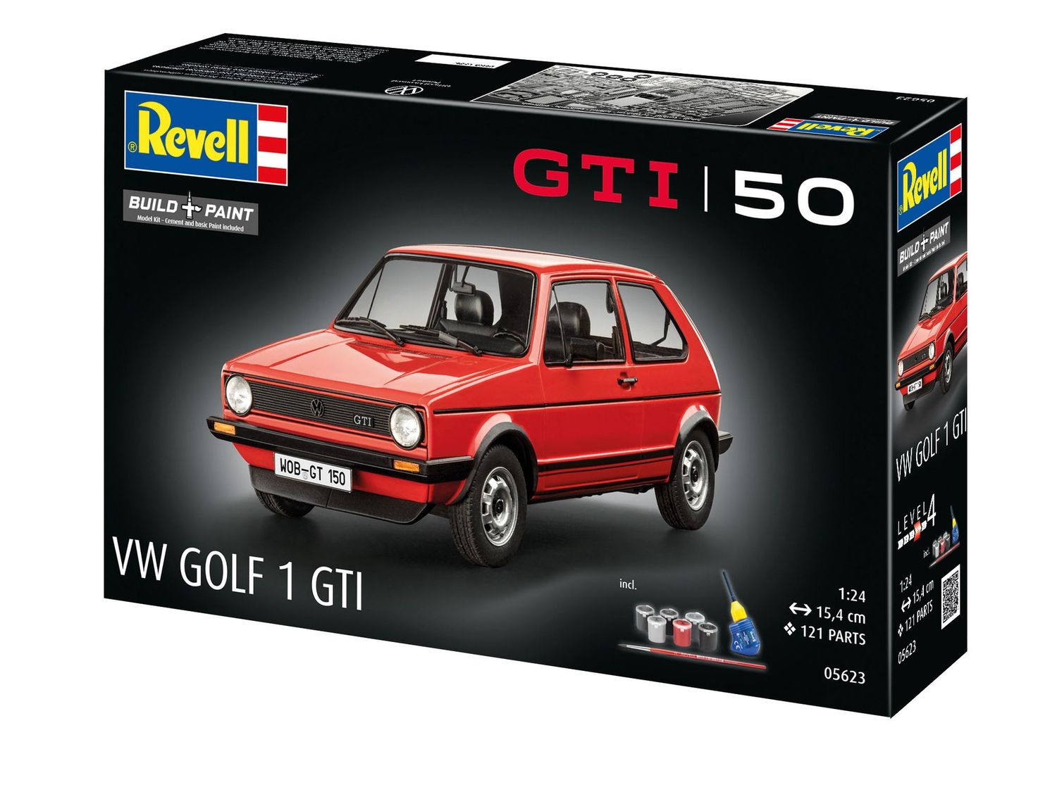 1/24 50YEARS OF VW GOLF 1 ギフトセット 05623 - Volkswagen Golf GTI - GiftSet 
