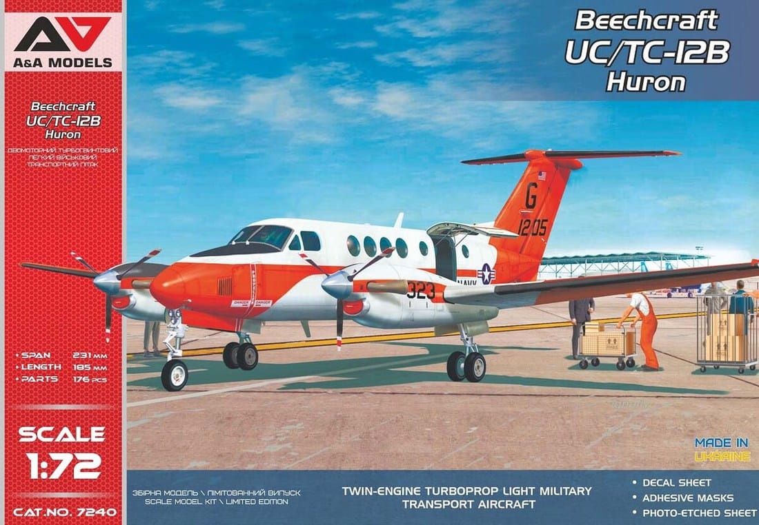 7240 - Beechcraft UC/TC-12B "Huron" - 1:72