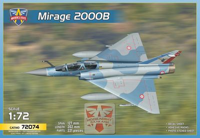 72074 - Mirage 2000B - Limited Edition - 1:72