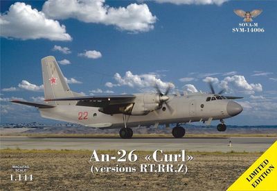 14006 - Antonov An-26 "Curl" (version RT,RR,Z) - 1:144