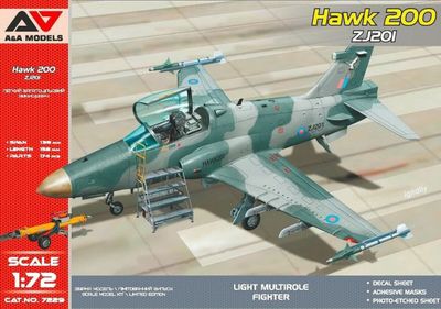 7229 - Hawk 200 ZJ201 - Light Multirole Fighter - 1:72