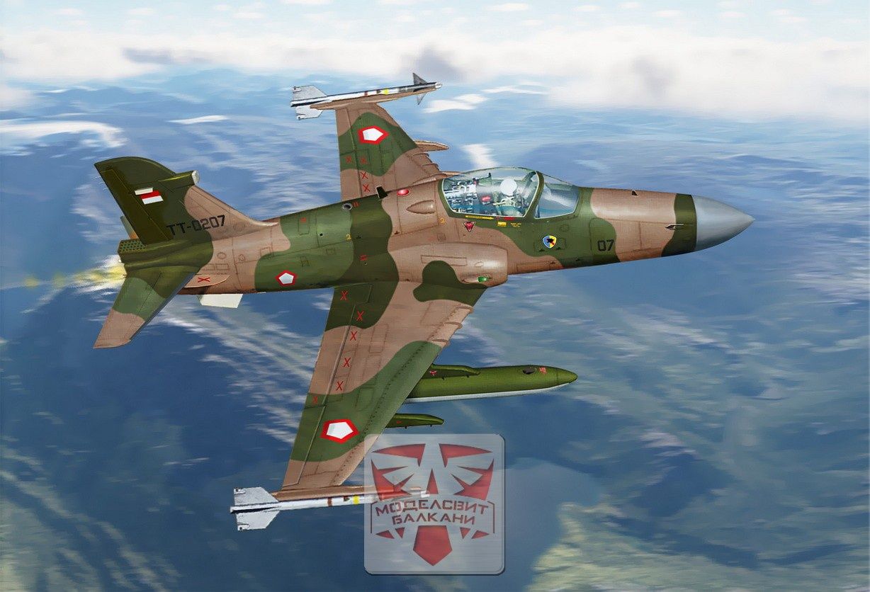 7252 - Hawk 209 light fighter - Indonesian A.F. - 1:72