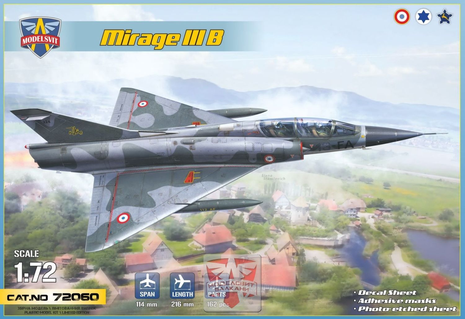 72060 - Mirage III B - Limited Edition - 1:72