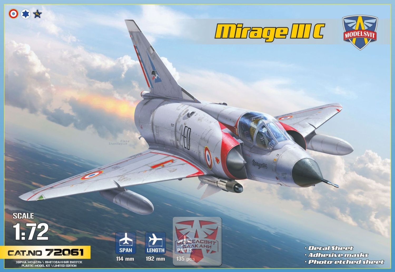 72061 - Mirage III C - Limited Edition - 1:72