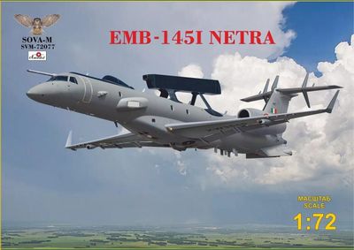 72077 - EMB-145I NETRA - Indian A.F. AWACS - 1:72
