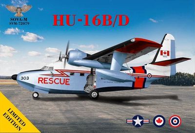 72079 - HU-16B/D - US Navy, Thailand, Canada - 1:72