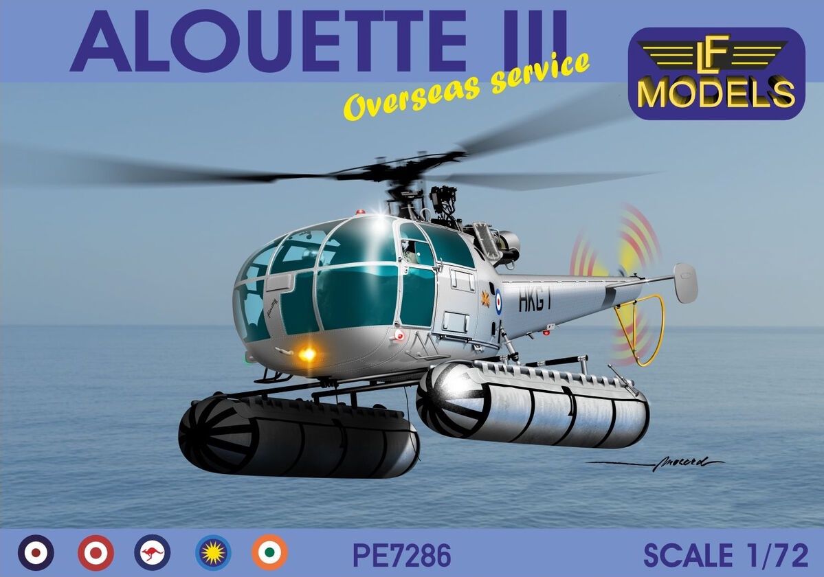 PE7286 - Alouette III Overseas service - 1:72