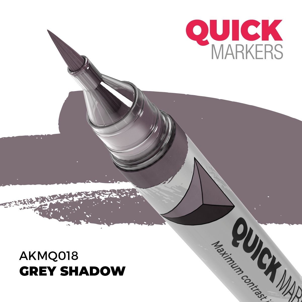 AKMQ018 - Grey Shadow - Quick Marker
