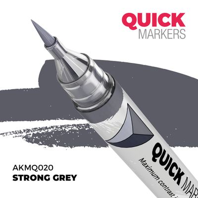AKMQ020 - Strong Grey - Quick Marker