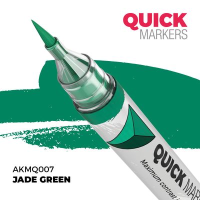 AKMQ007 - Jade Green - Quick Marker