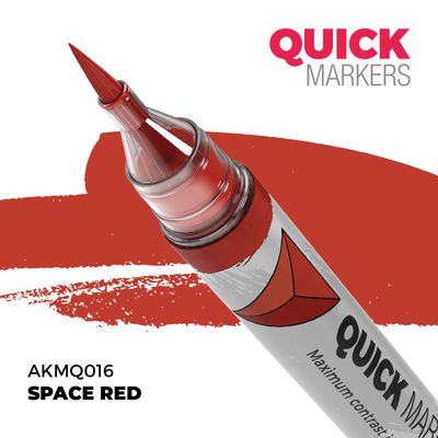 AKMQ016 - Space Red - Quick Marker