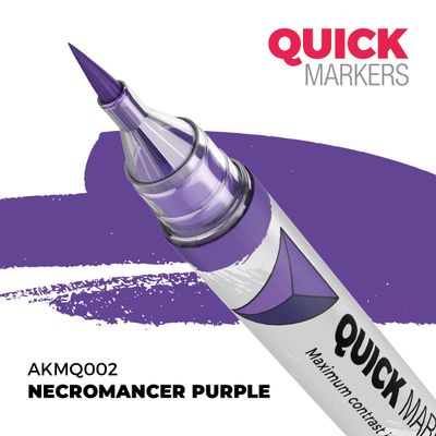 AKMQ002 - Necromancer Purple - Quick Marker