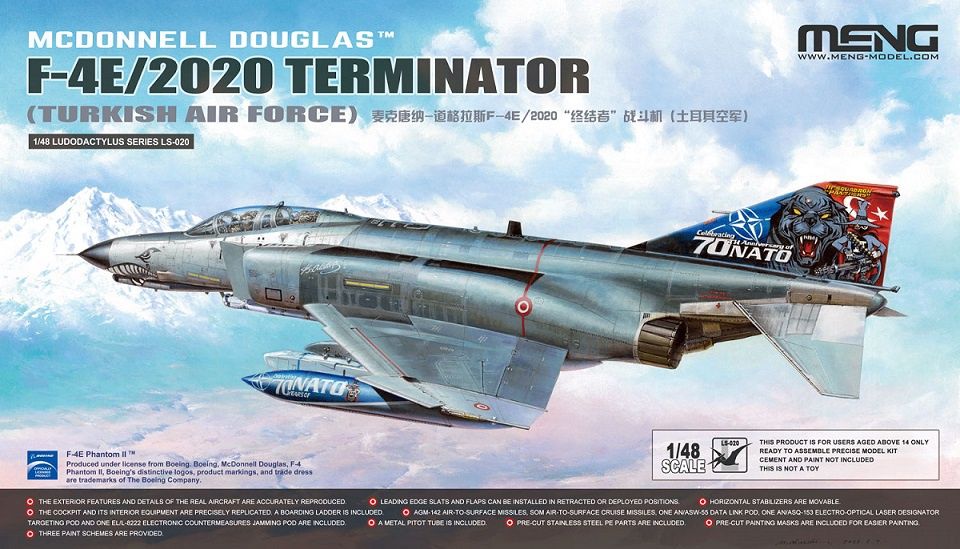 LS-020 - McDonnel Douglas F-4E/2020 Terminator (Turkish Air Force) - 1:48