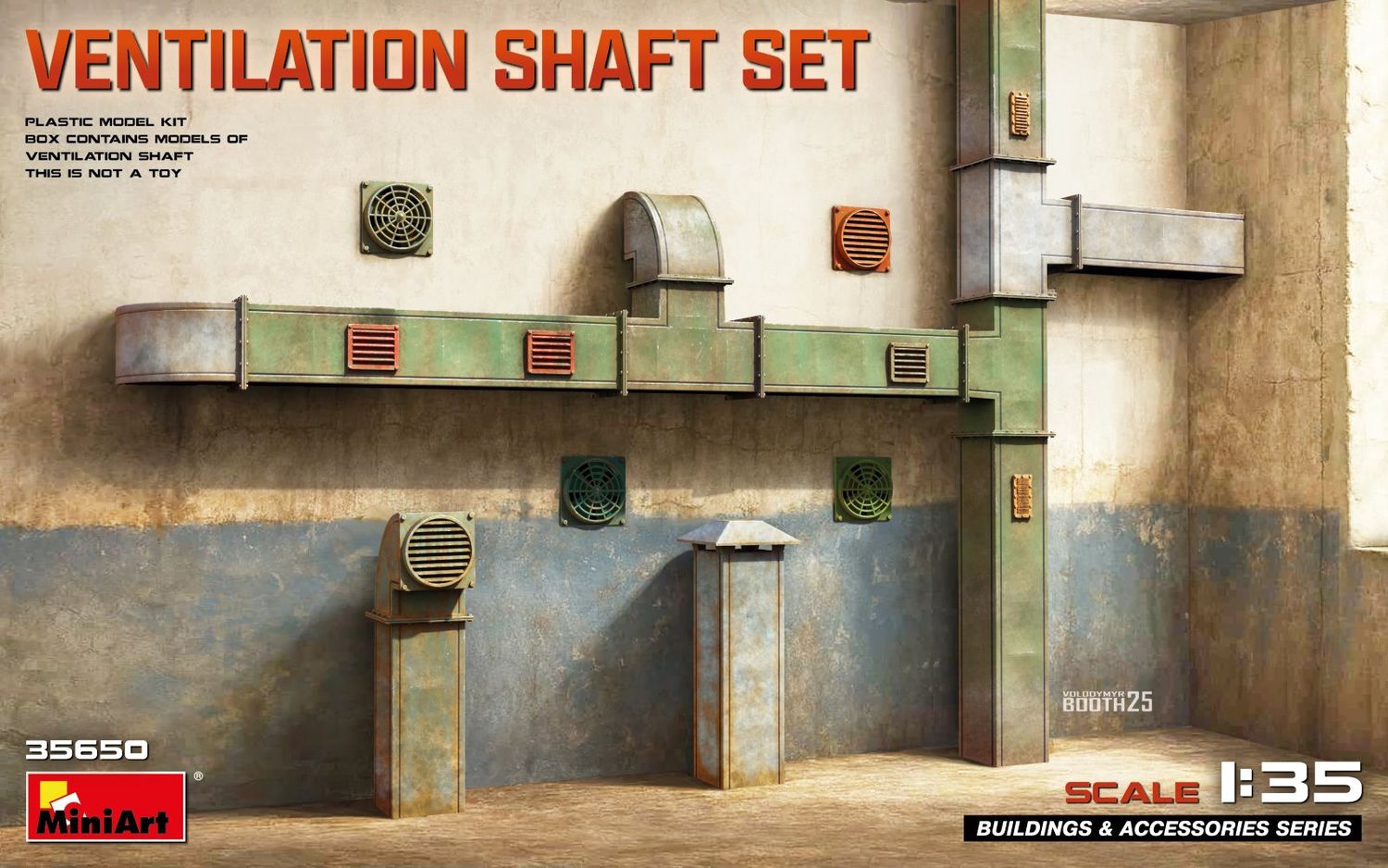 35650 - Ventilation Shaft Set - 1:35