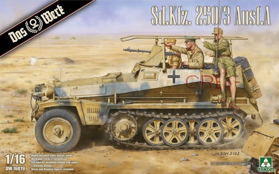DW16019 - Sd.Kfz. 250/3 Ausf. A - 1:16