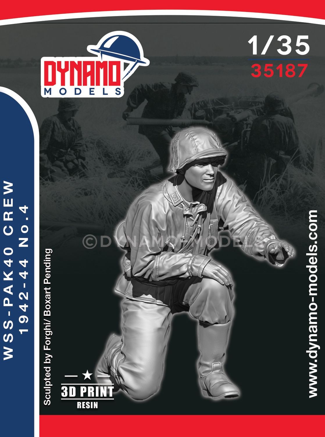 35187 - WSS – PAK40 Crew 1942-44 No.4 - 1:35