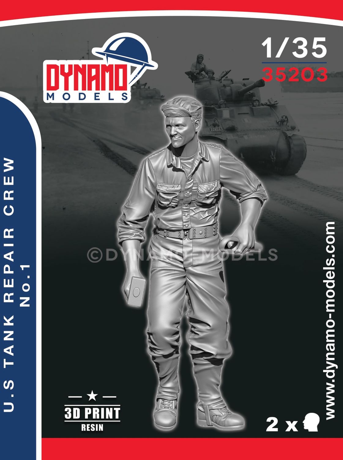 35203 - U.S. Tank Repair Crew No.1 - 1:35