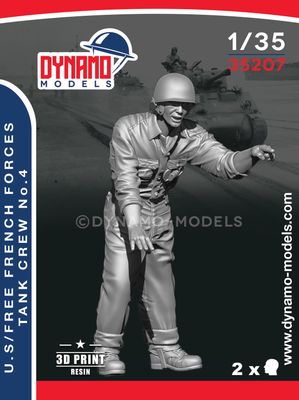 35207 - U.S. / Free French Forces Tanker 1944 No.4 - 1:35
