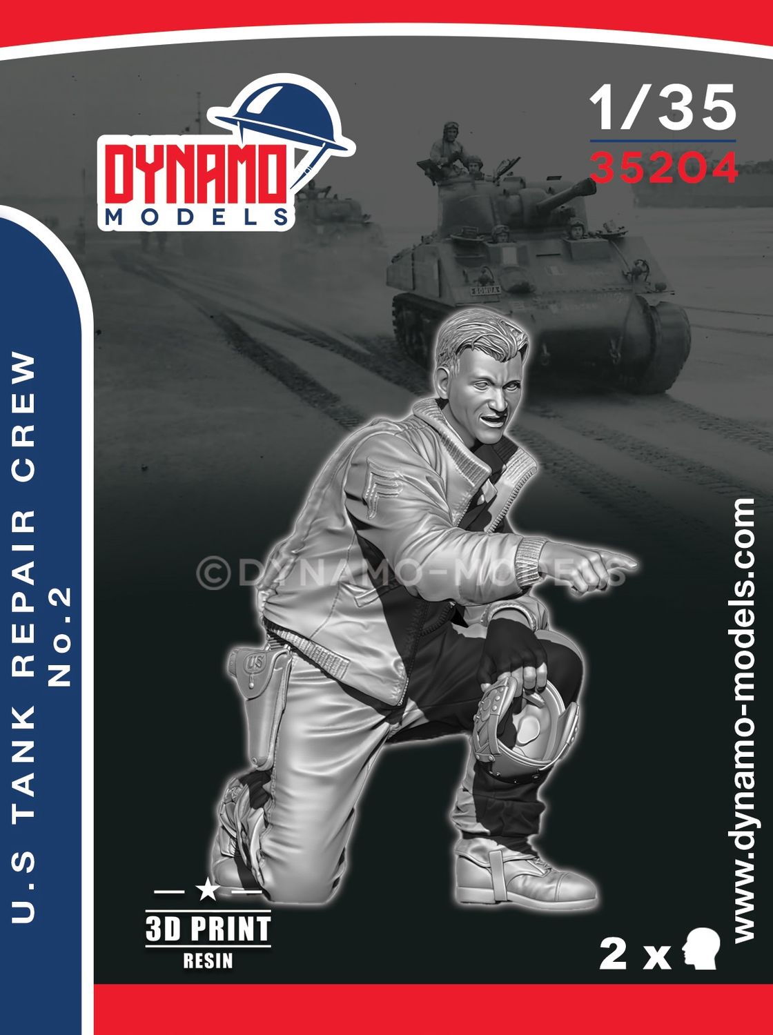 35204 - U.S. Tank Repair Crew No.2 - 1:35
