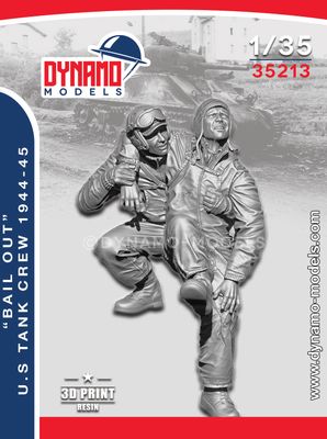 35213 - ‘’Bail Out‘’ U.S Tank Crew 1944-45 Set - 1:35