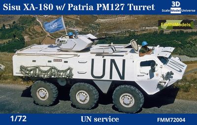 FMM72004 - Sisu XA-180 w/Patria PM127 Turret - UN Service - 1:72