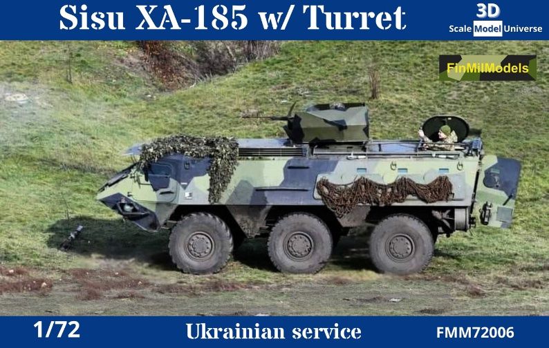 FMM72006 - Ukrainian Service Sisu XA-185 w/Turret - 1:72