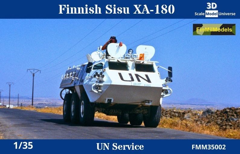 FMM35002 - Finnish Army Sisu XA-180 - UN Service - 1:35