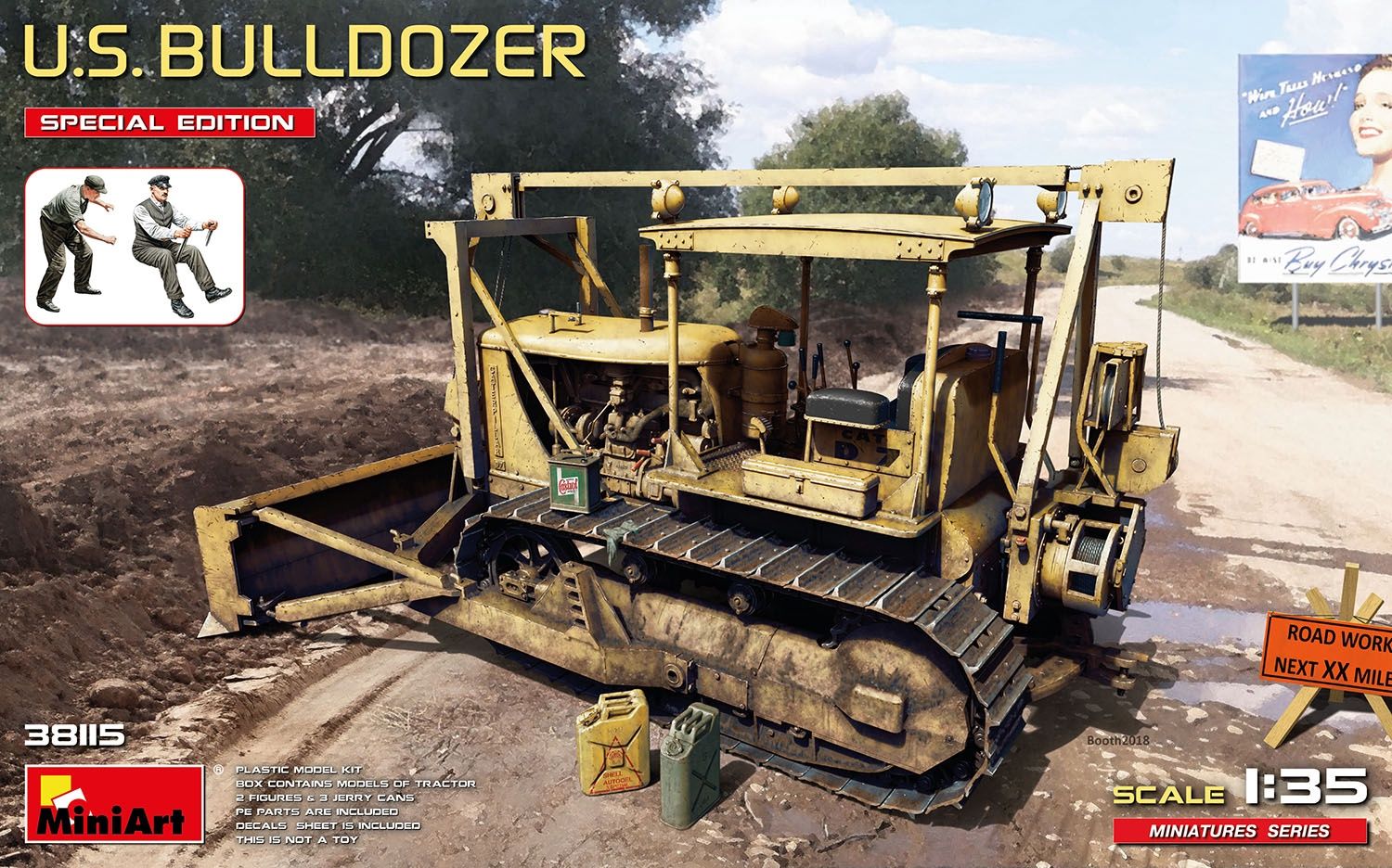 38115 - U.S. Bulldozer Special Edition  - 1:35