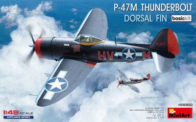 48060 - P-47M Thunderbolt Dorsal Fin - 1:48