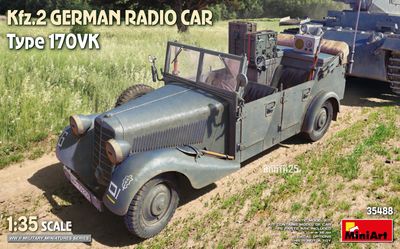 35488 - Kfz.2 German Radio Car - Type 170VK - 1:35