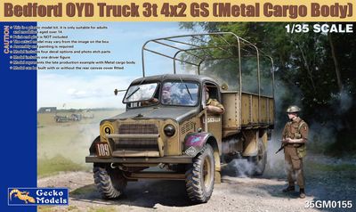 35GM0155 - Bedford OYD Truck 3t 4x2 GS (Metal Cargo Body) - 1:35