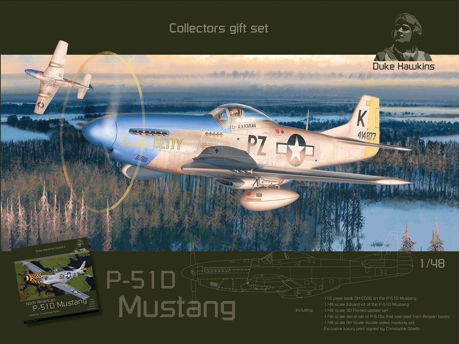 DH-048-LEK003 - P-51D Mustang Gift Set - 1:48