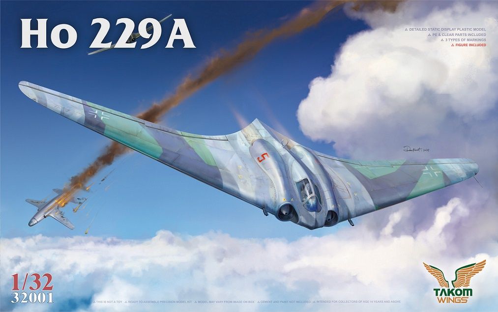 32001 - Horten Ho 229A - 1:32