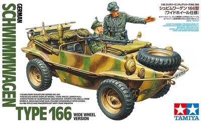 35393 - German Schwimmwagen Type 166 - Wide Wheel Version - 1:35