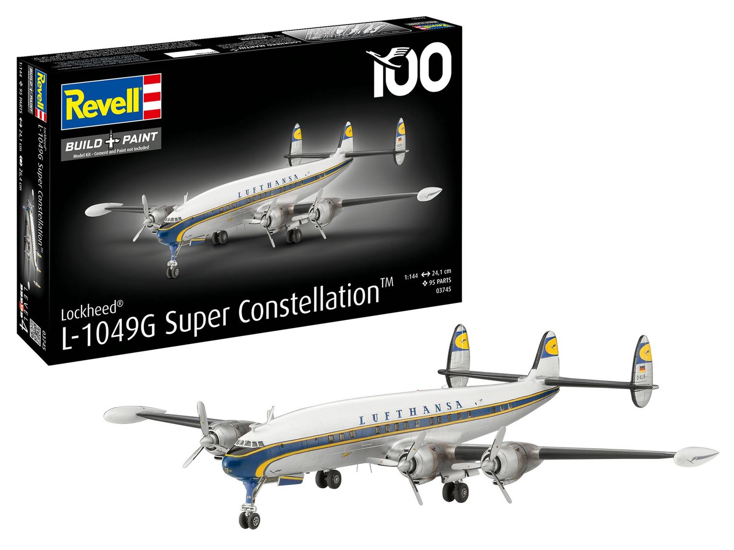 03745 - Lockheed L-1049G Super Constellation - Build and Paint - 1:144