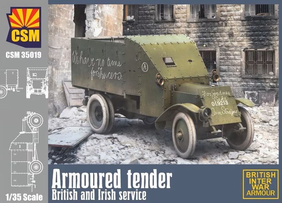 CSM35019 - Armoured Tender British and Irish Service - 1:35