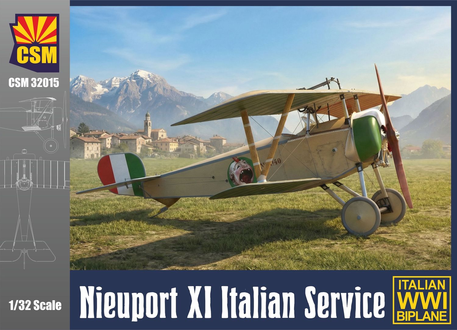CSM32015 - Macchi Nieuport XI Italian Service - 1:32