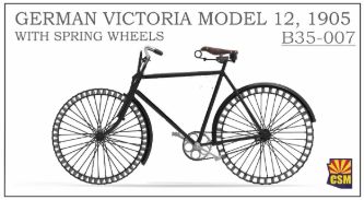 B35-007 - German Victoria Model 12, 1905 with Spring Wheels - 1:35