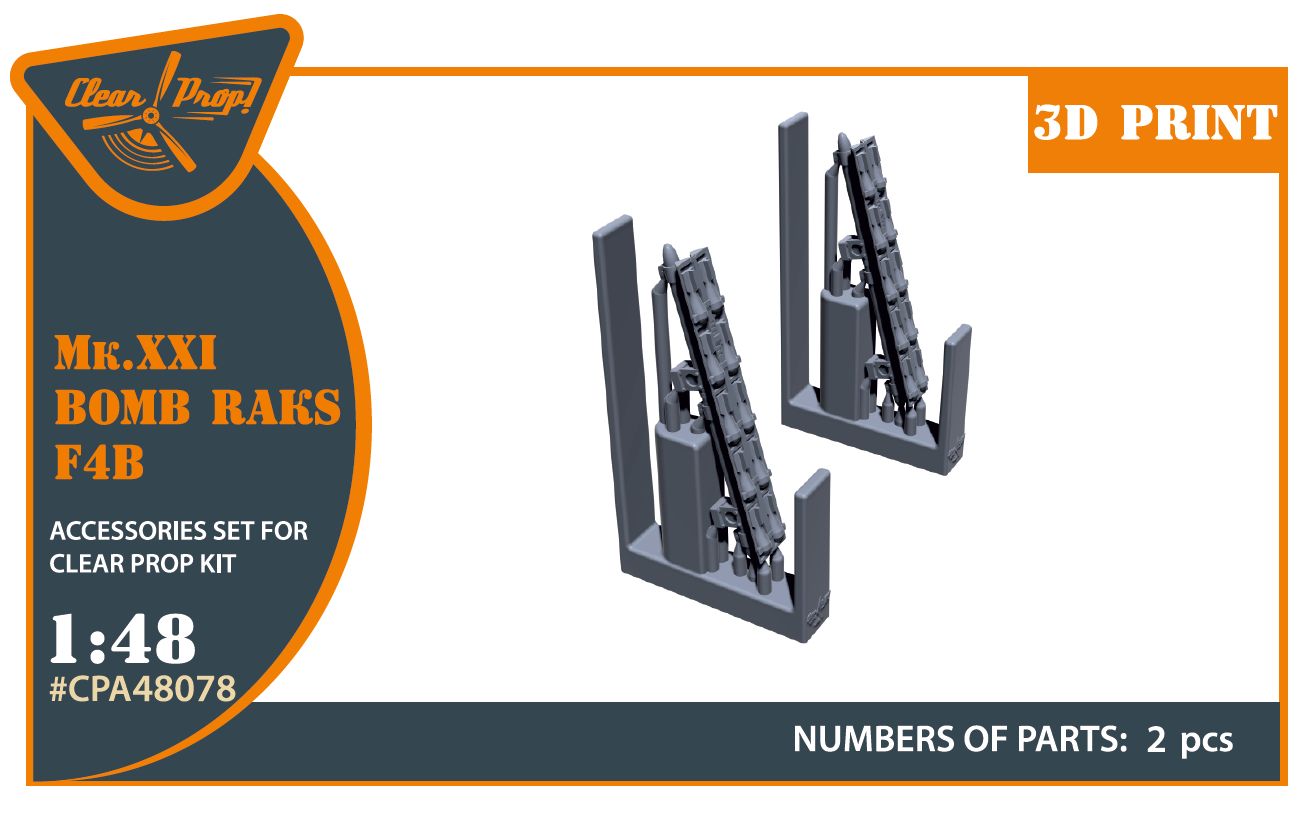 CPA48078 - Mk.XXI Bomb Raks F4B for CP kits - 1:48