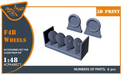 CPA48077 - F4B Wheels set for CP kits - 1:48