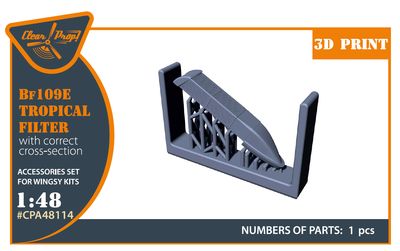 CPA48114 - Bf-109E tropical filter for Wingsy Kits - 1:48