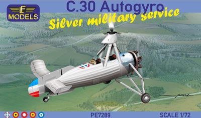 PE7289 - C.30 Autogyro Silver military service - 1:72