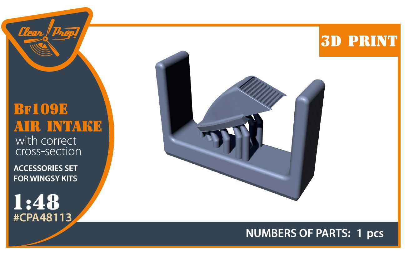 CPA48113 - Bf-109E Air intake for Wingsy Kits - 1:48