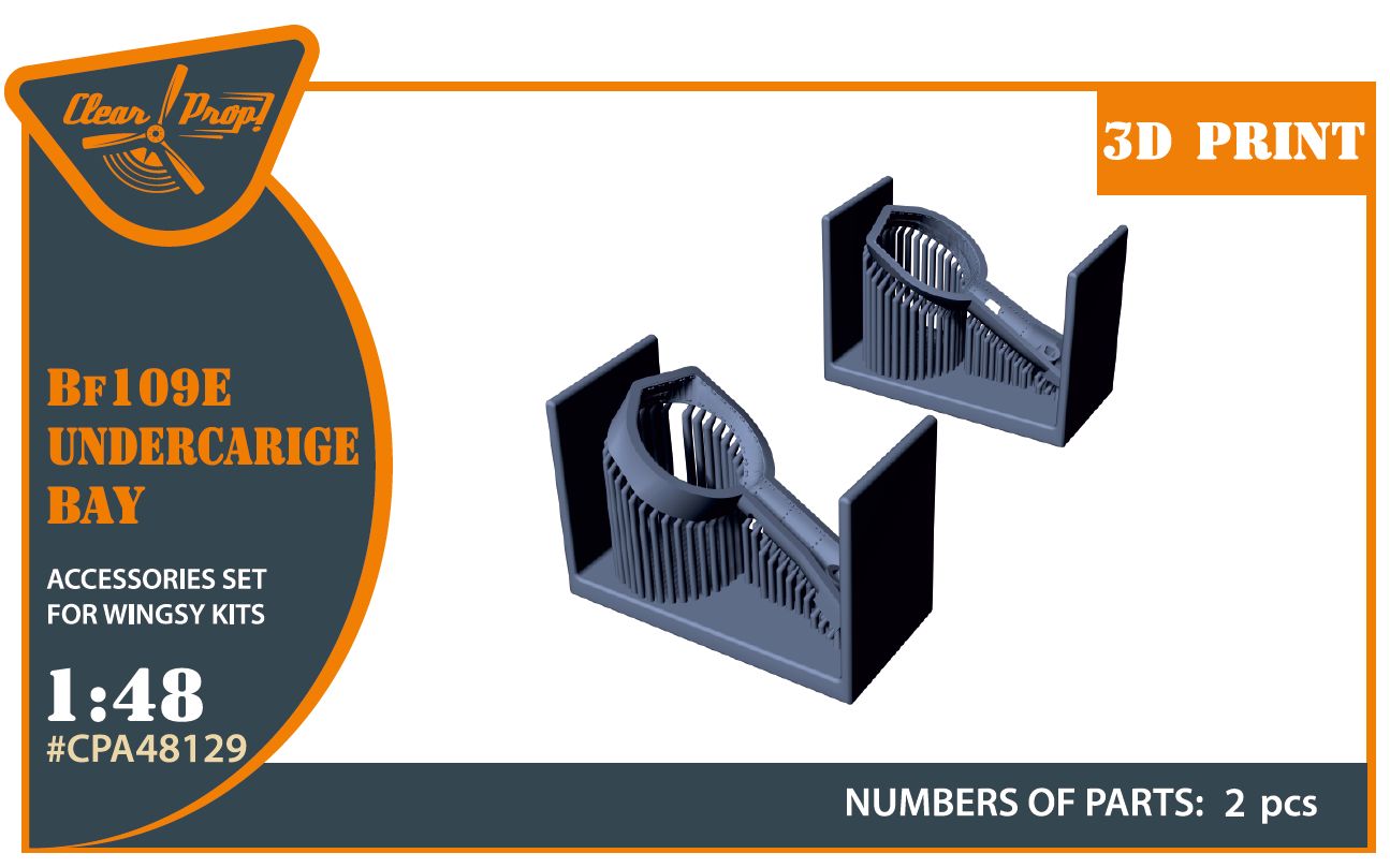 CPA48129 - Bf-109E wheel bay for Wingsy Kits - 1:48