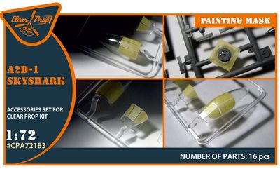 CPA72183 - A2D-1 Skyshark painting mask for CP kit - 1:72